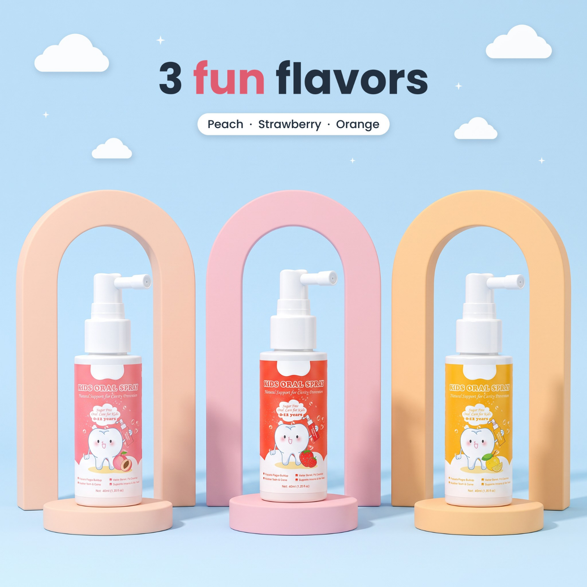 Tiny Toofs Kids Xylitol Tooth Spray