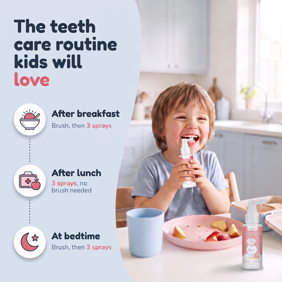 Tiny Toofs Kids Xylitol Tooth Spray